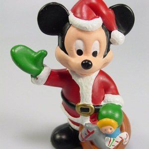 Disney Mickey Mouse Christmas Ornament plastic San